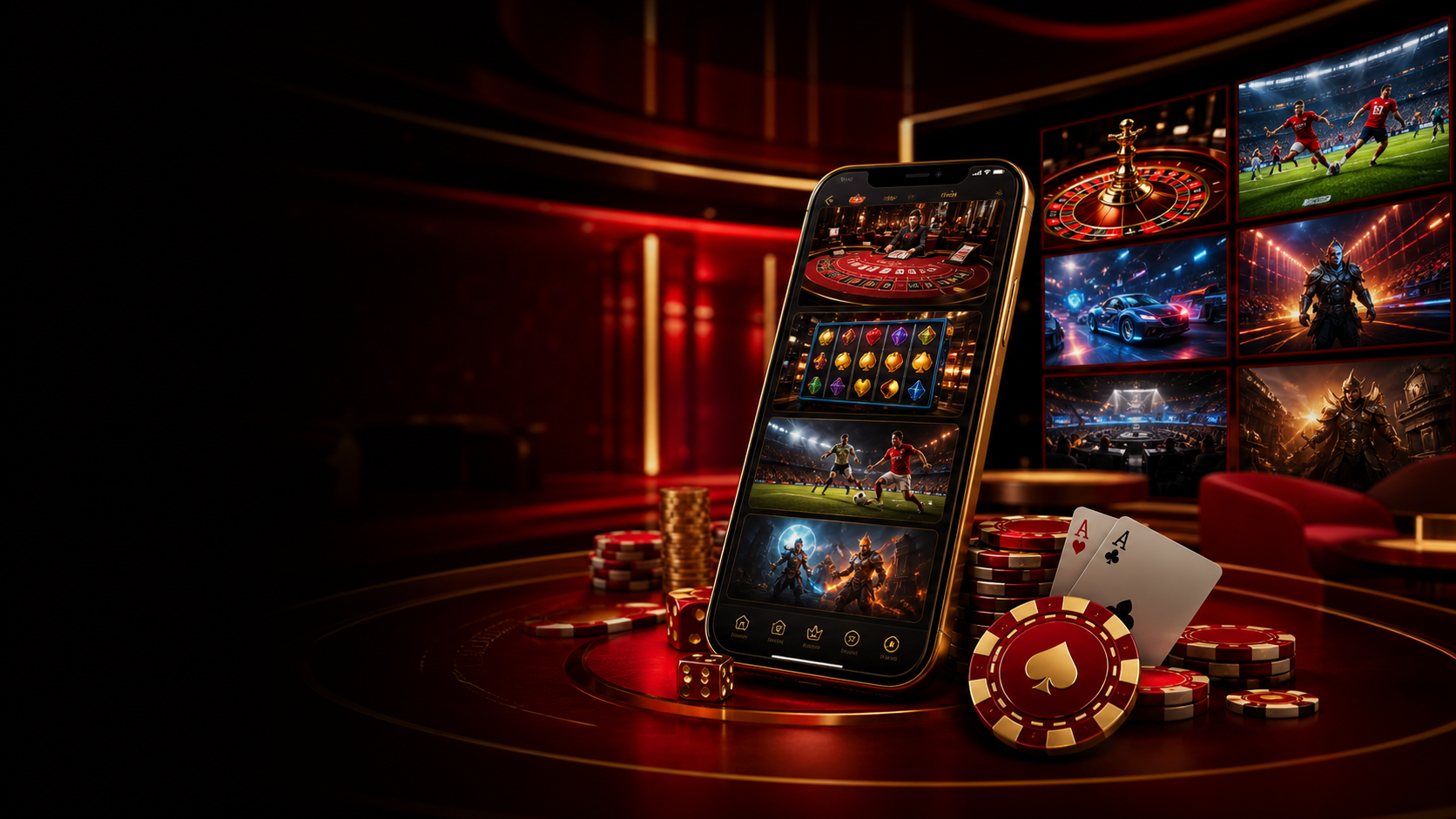 Maxim88 live casino table artwork